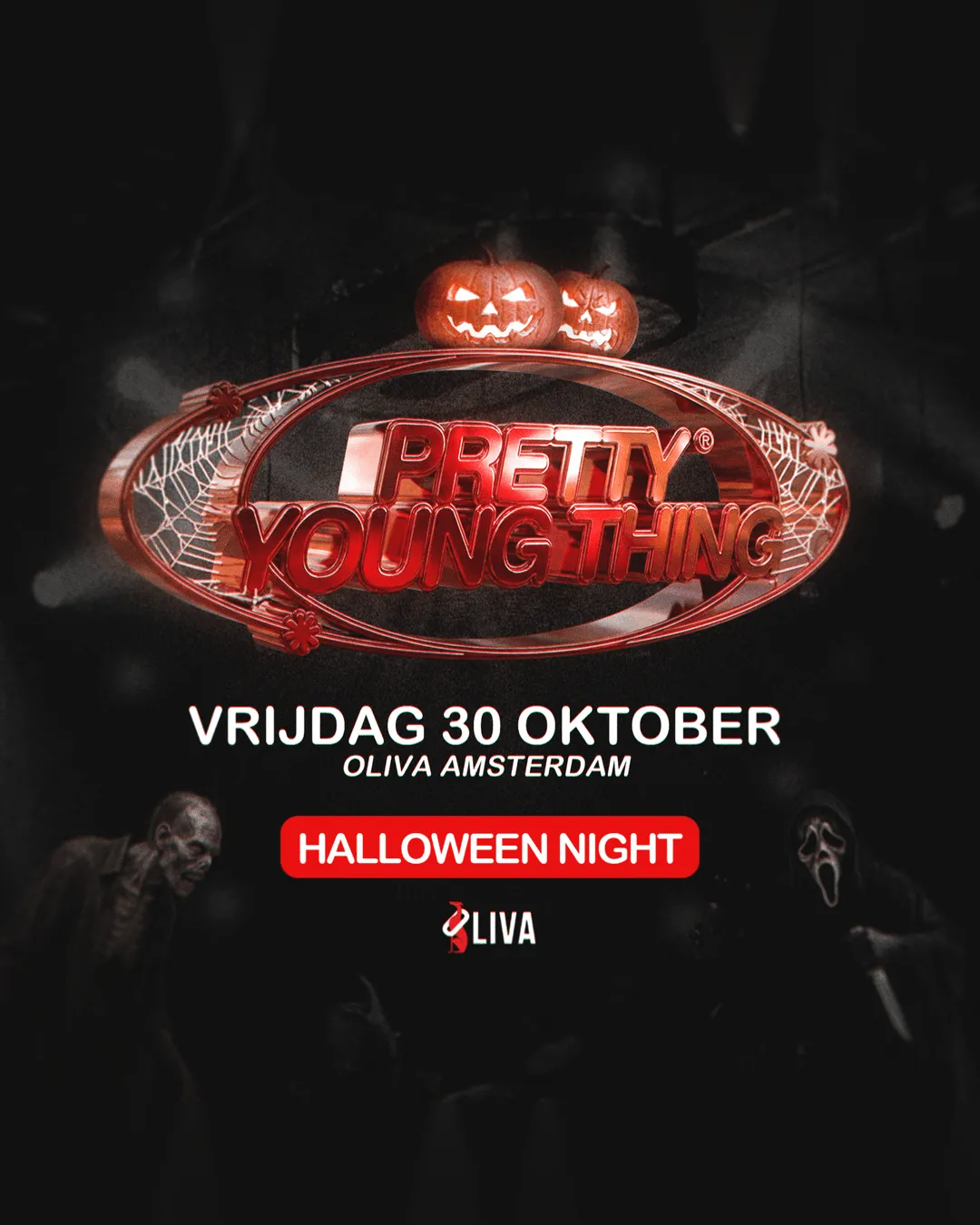 Pretty Young Thing Halloween Special at Oliva