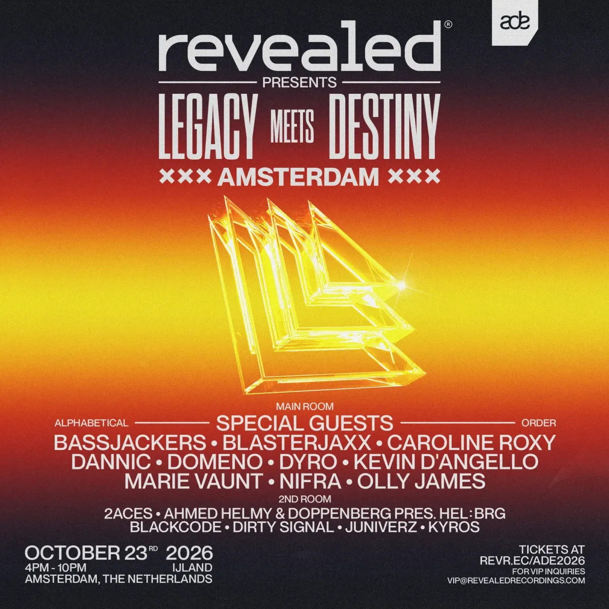 Revealed presents Legacy meets Destiny at IJLAND