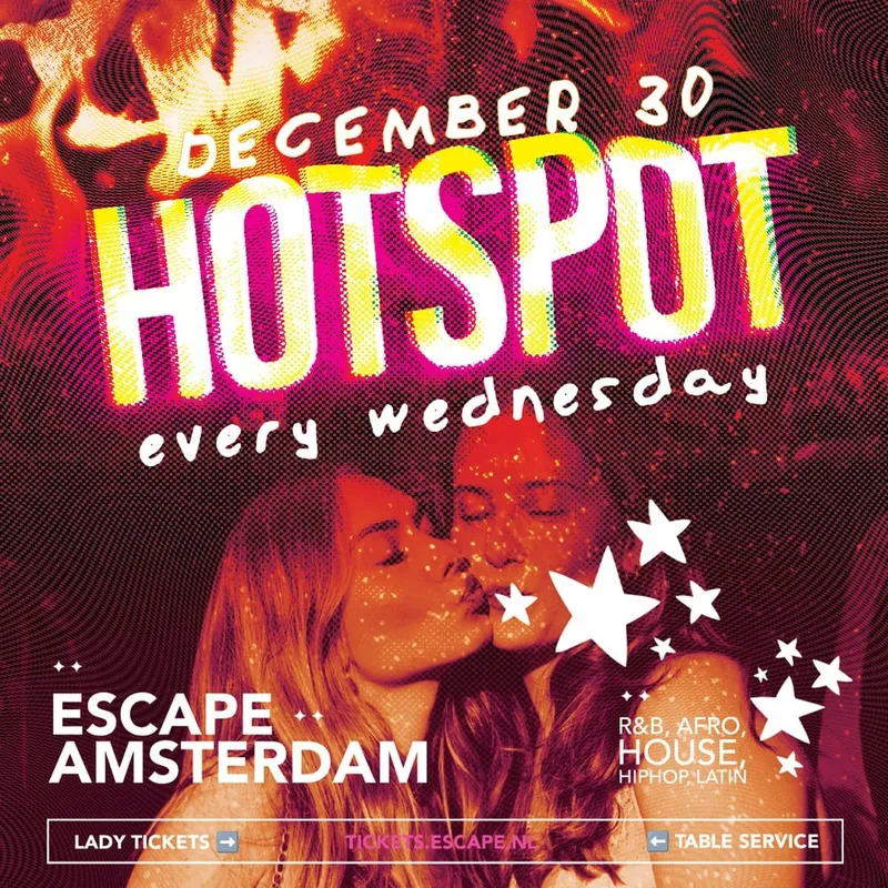 Amsterdam Hotspot at Escape