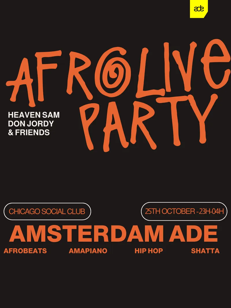 Afro Live ADE at Chicago Social Club