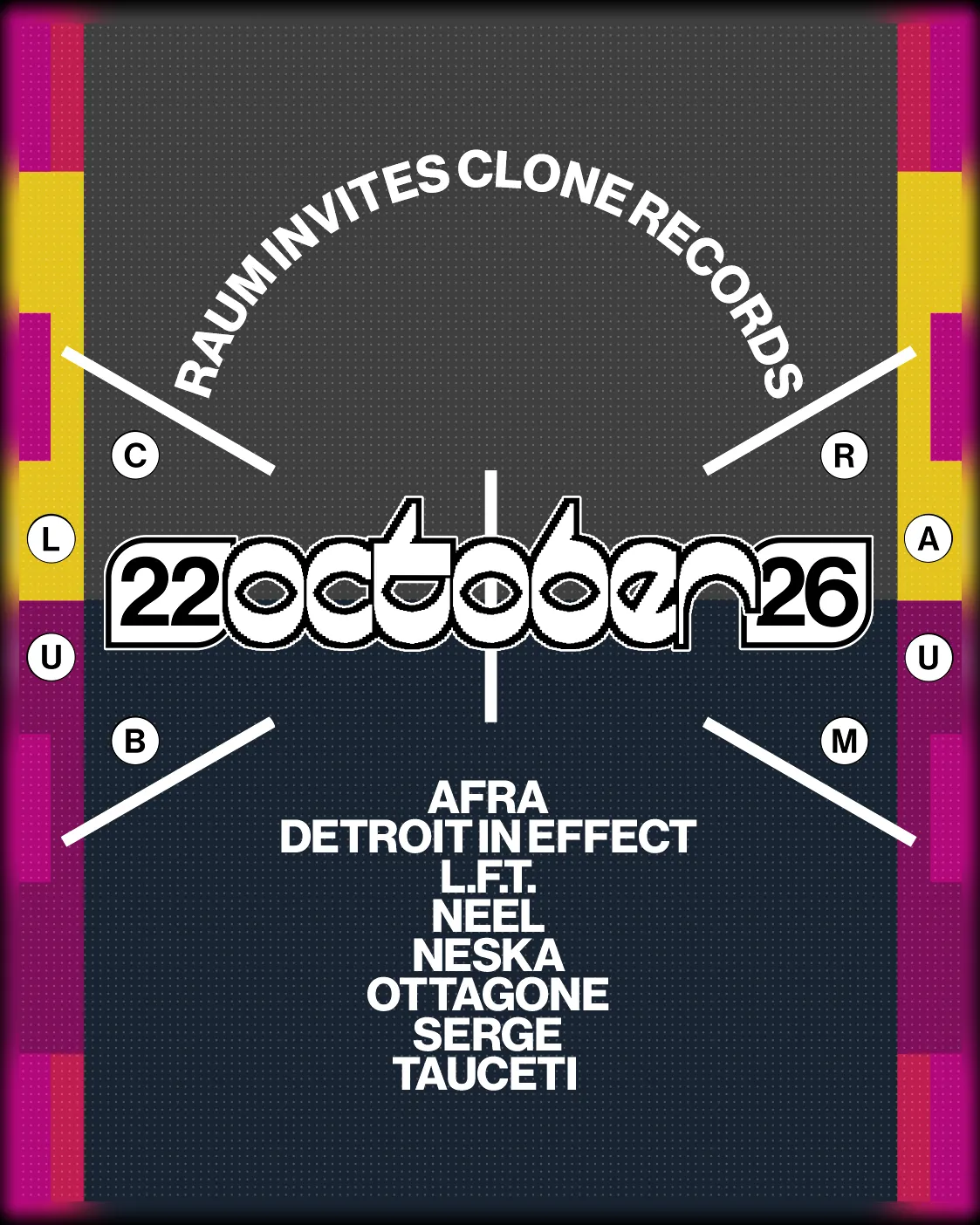 ADE | RAUM INVITES CLONE RECORDS at Club Raum