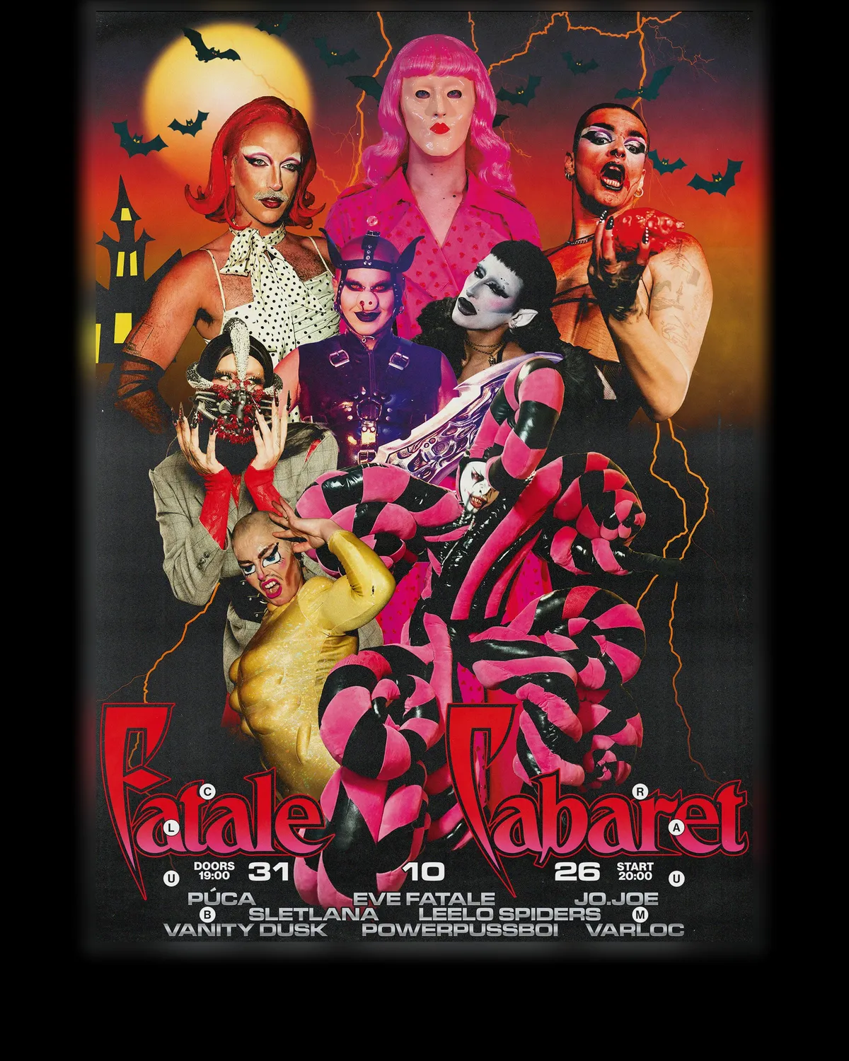 Fatale Cabaret: Halloween Edition at Club Raum