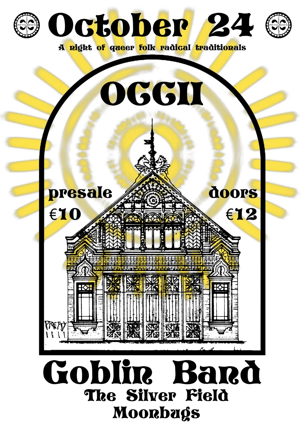 Pretty//Ugly: Goblin Band (London) + The Silver Field (Derbyshire) + Moonbugs (Den Haag) at OCCII