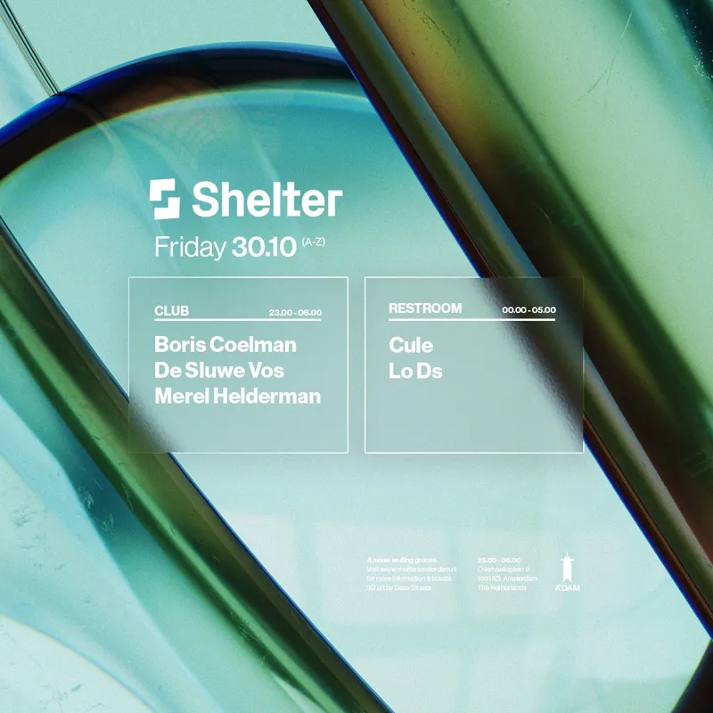 Boris Coelman, De Sluwe Vos, Merel Helderman & more at Shelter