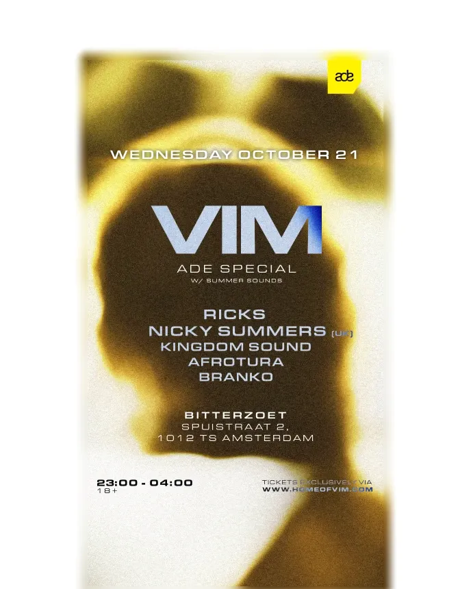 ADE – VIM at Bitterzoet