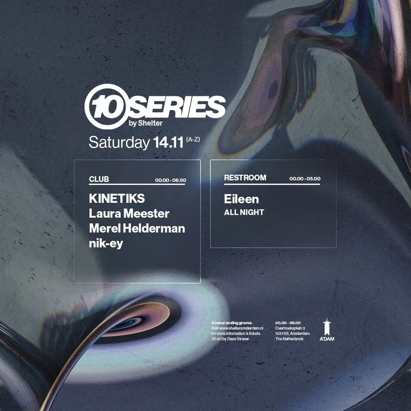 10SERIES W/ Laura Meester, Merel Helderman & more at Shelter