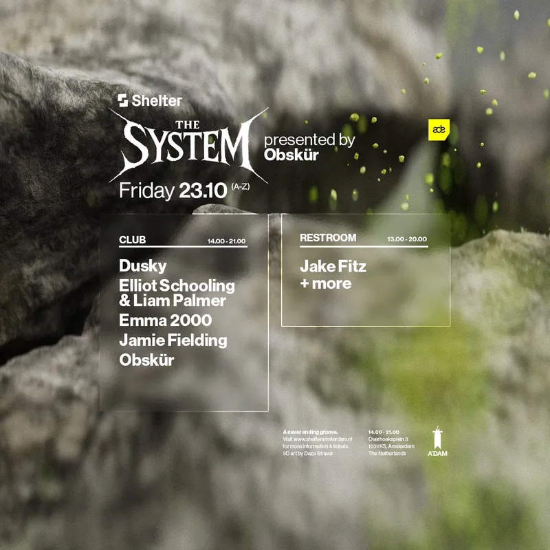 Obskür presents: The SYSTEM at Shelter