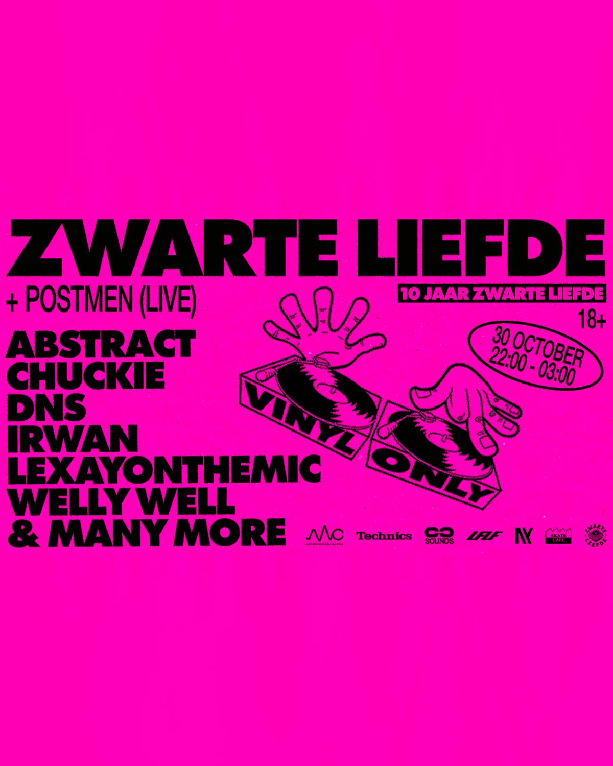 ZWARTE LIEFDE at Skatecafe
