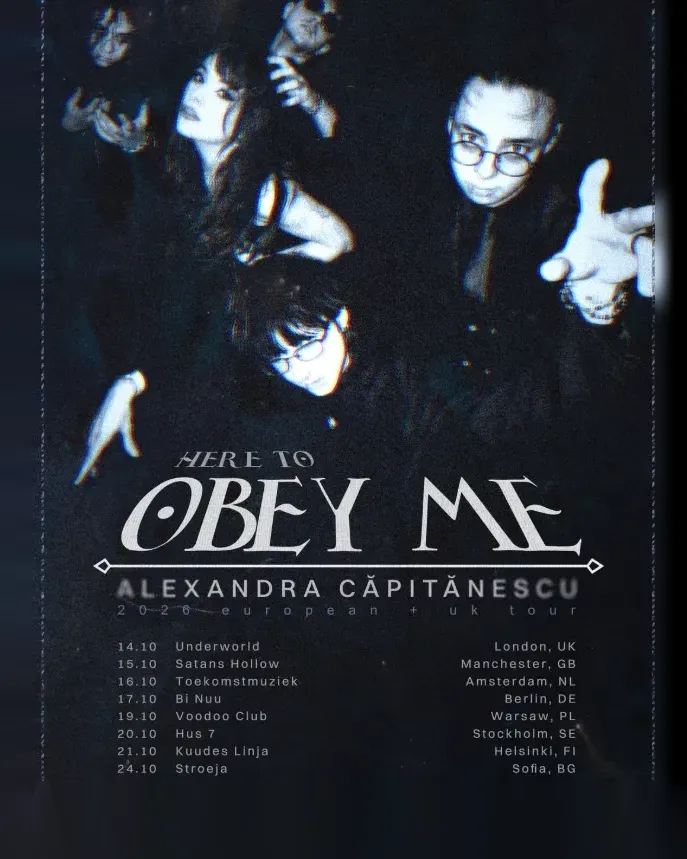 Alexandra Căpitănescu live in Amsterdam at Toekomstmuziek