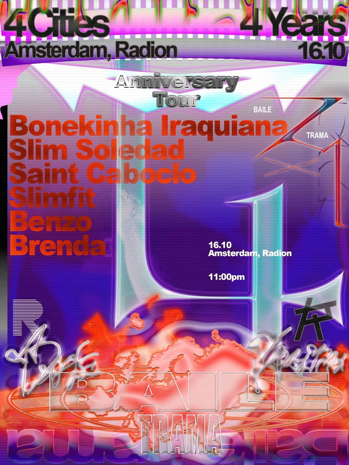 BAILE TRAMA 4TH ANNIVERSARY at Radion