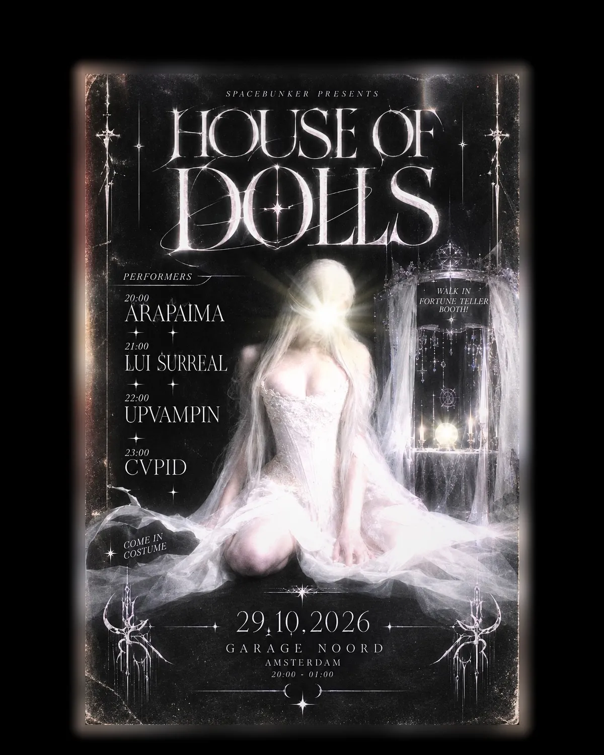 Spacebunker presents House of Dolls at Garage Noord