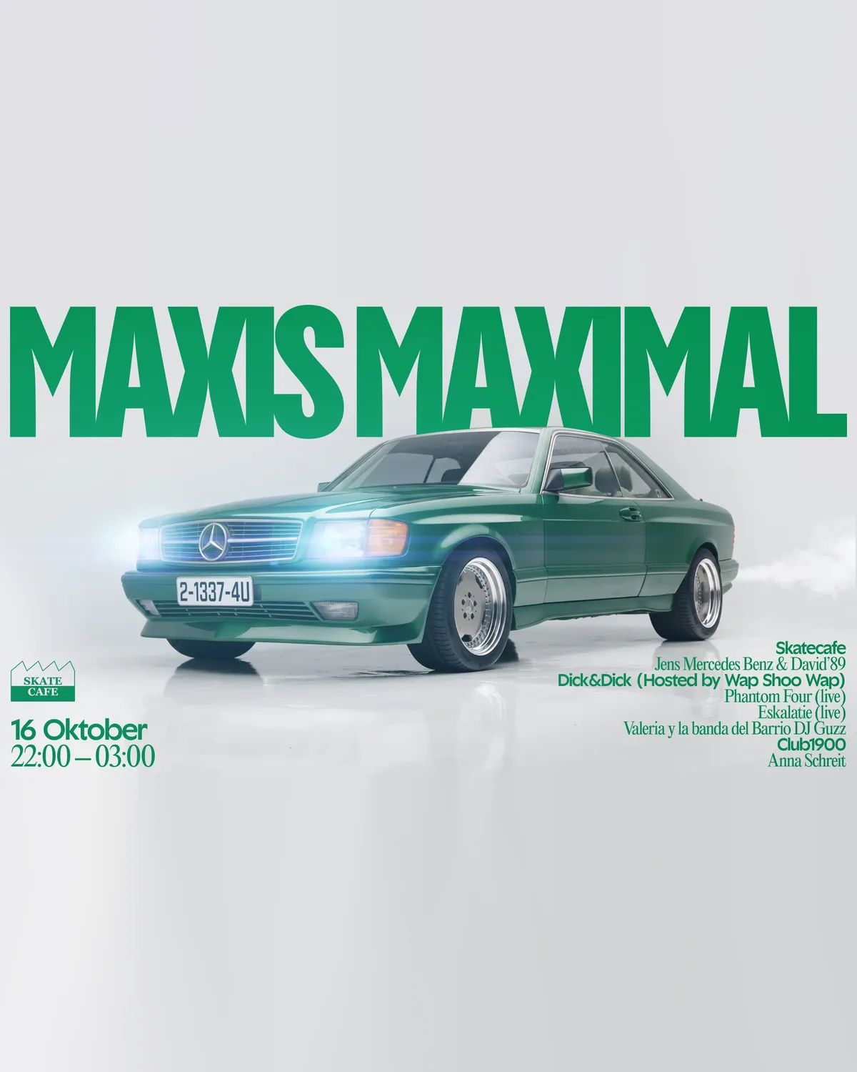 MAXIS MAXIMAAL at Skatecafe