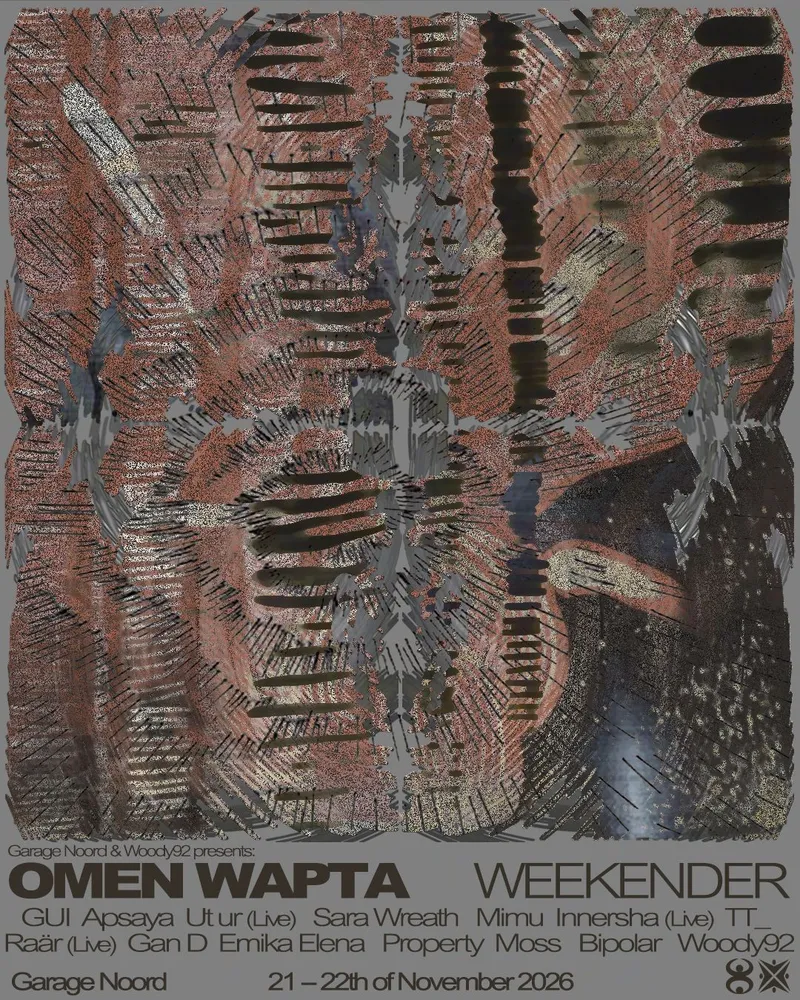 Omen Wapta weekender at Garage Noord