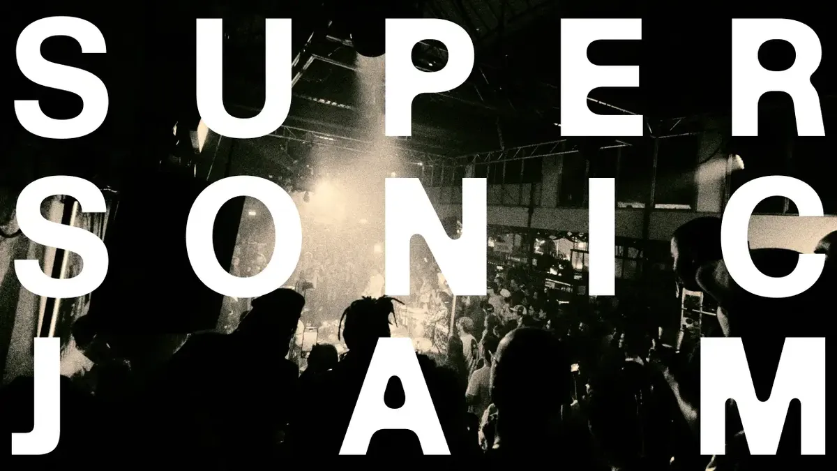 SUPER SONIC JAM x SKATECAFE at Skatecafe