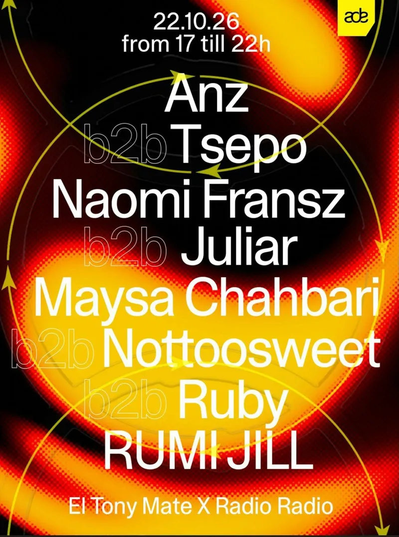 ADE: Radio Radio x El Tony Mate Academy w/ Tsepo b2b Anz + Academy DJs at Radio Radio