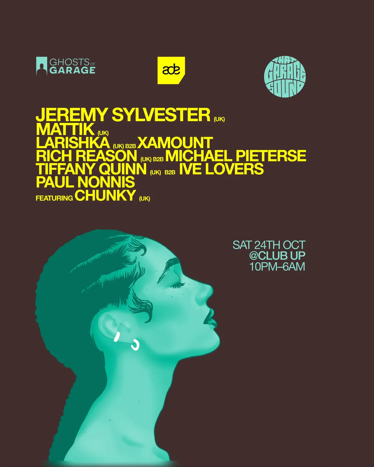 ADE: That Garage Sound X Ghosts Of Garage at Club Up
