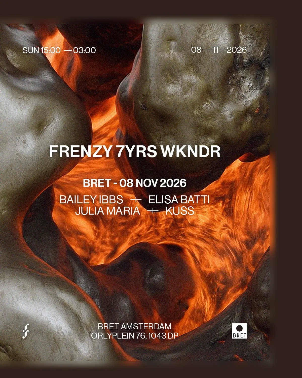 FRENZY 7YRS ANNIVERSARY - BAILEY IBBS, ELISA BATTI, JULIA MARIA & KUSS at BRET