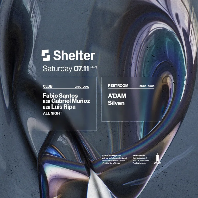 Special guest b2b Papa Nugs (all night) at Shelter