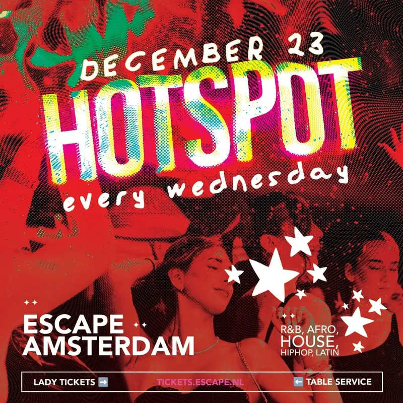 Amsterdam Hotspot at Escape