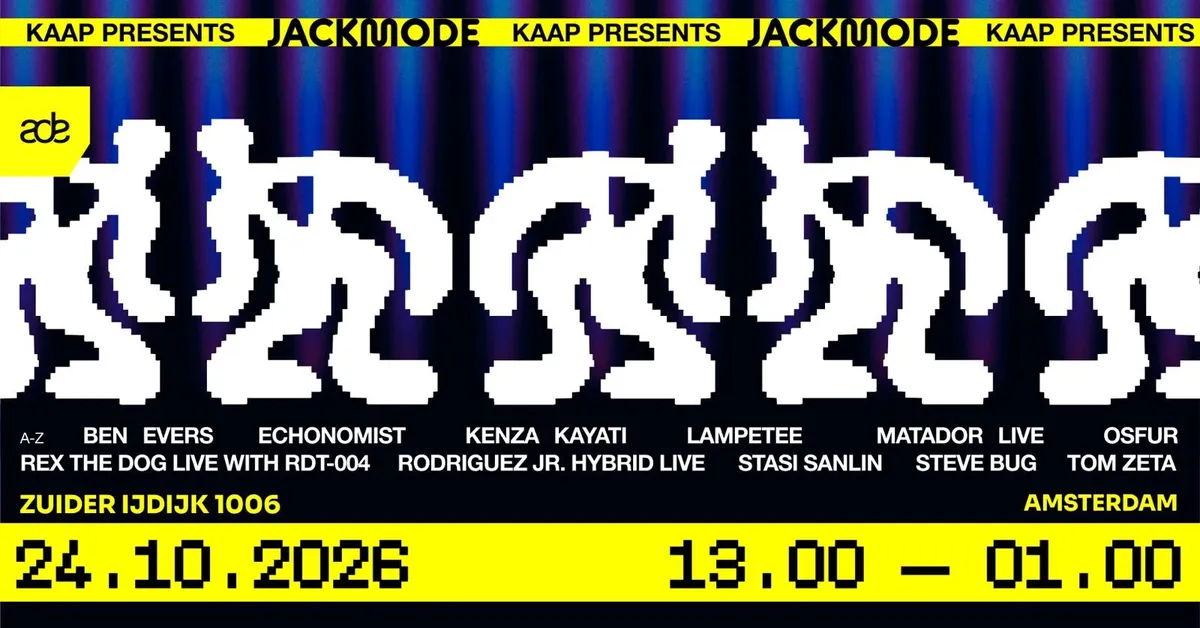 Kaap presents Jackmode at Kaap Amsterdam