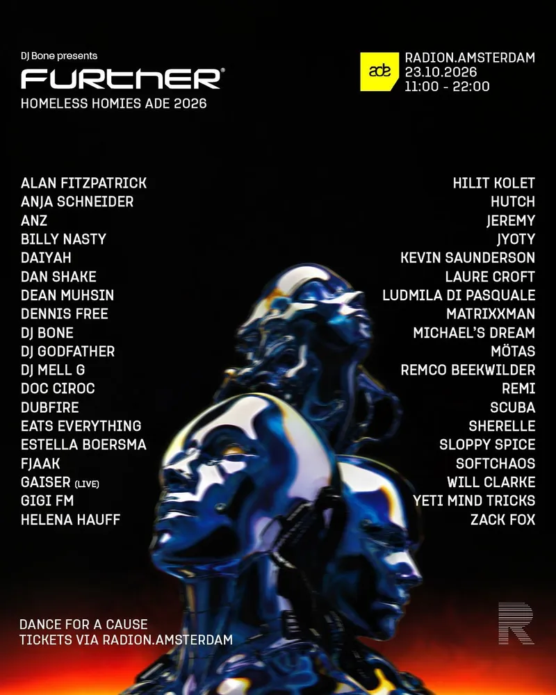DJ Bone presents: FURTHER x Homeless Homies ADE 2026 at Radion