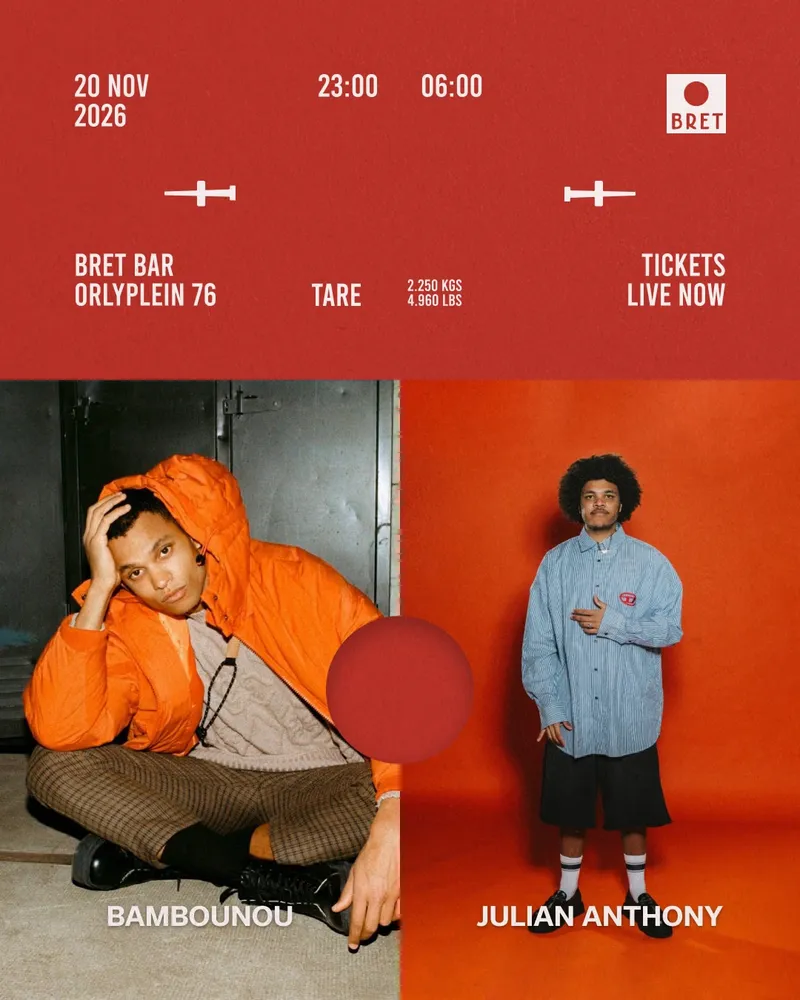 BAMBOUNOU & JULIAN ANTHONY ALL NIGHT LONG at BRET