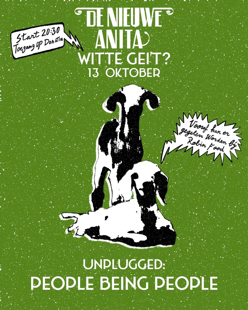 Witte Gei’t? met People Being People at De Nieuwe Anita
