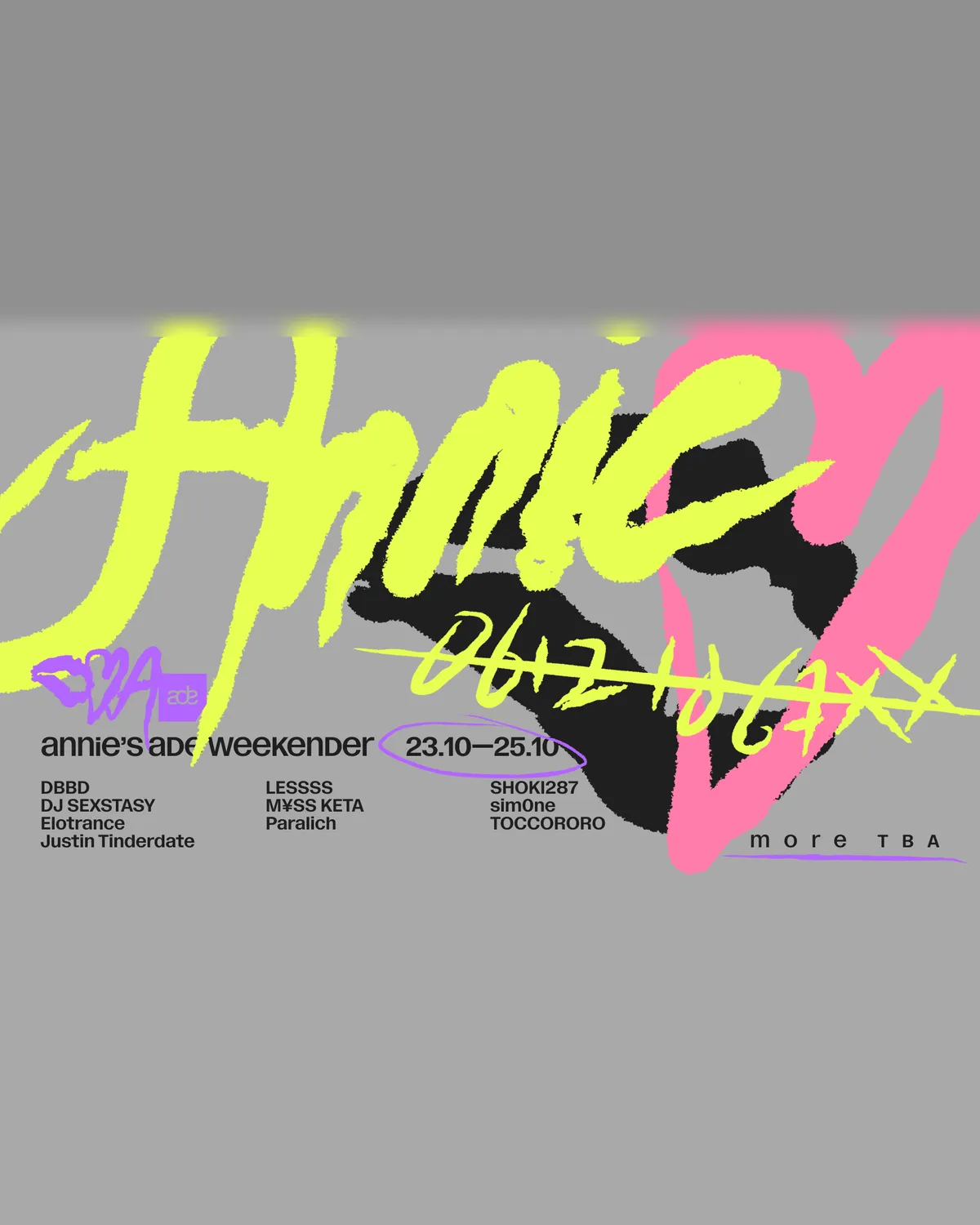 annie's ADE weekender at Melkweg