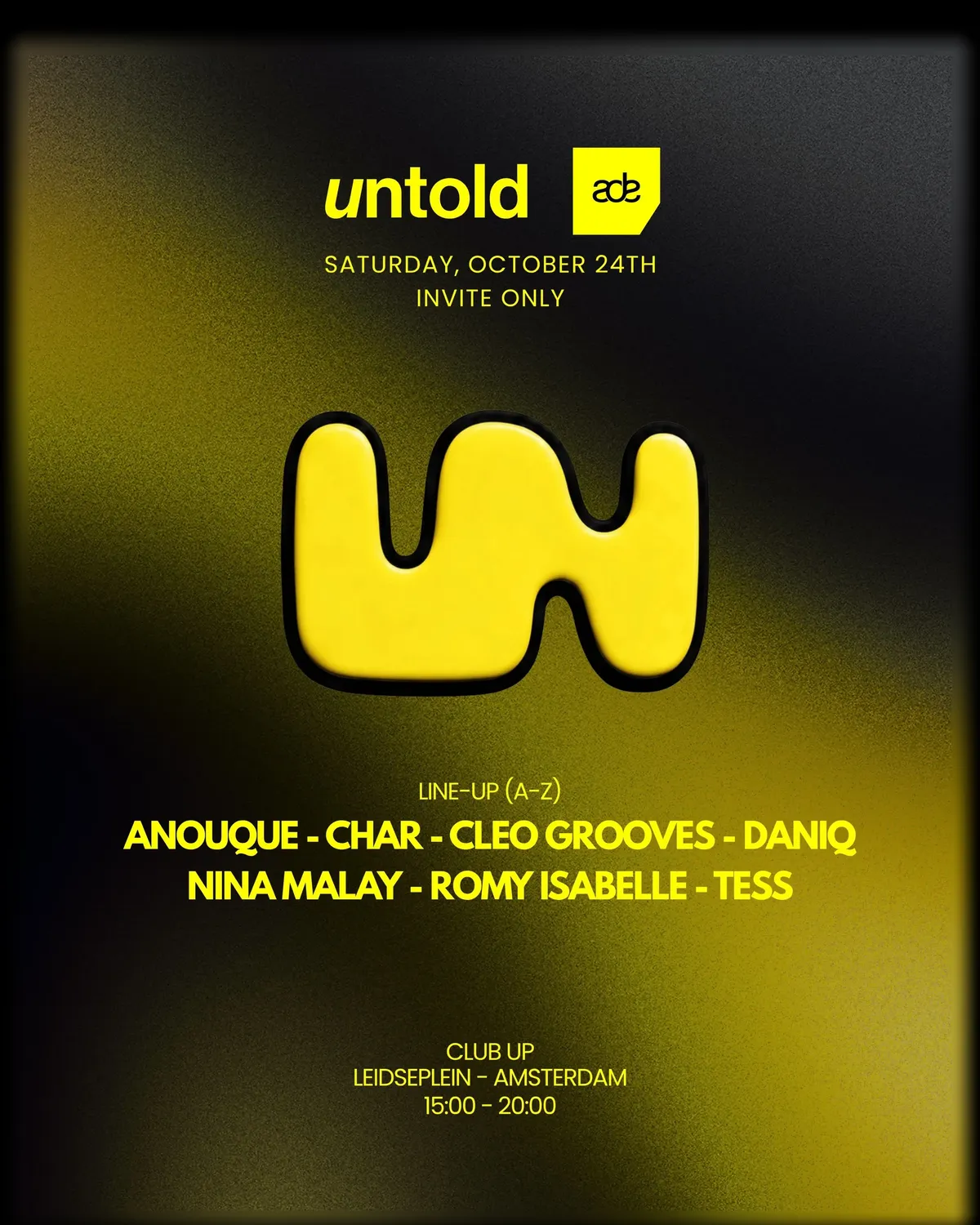 ADE: Untold Society (FREE) at Club Up