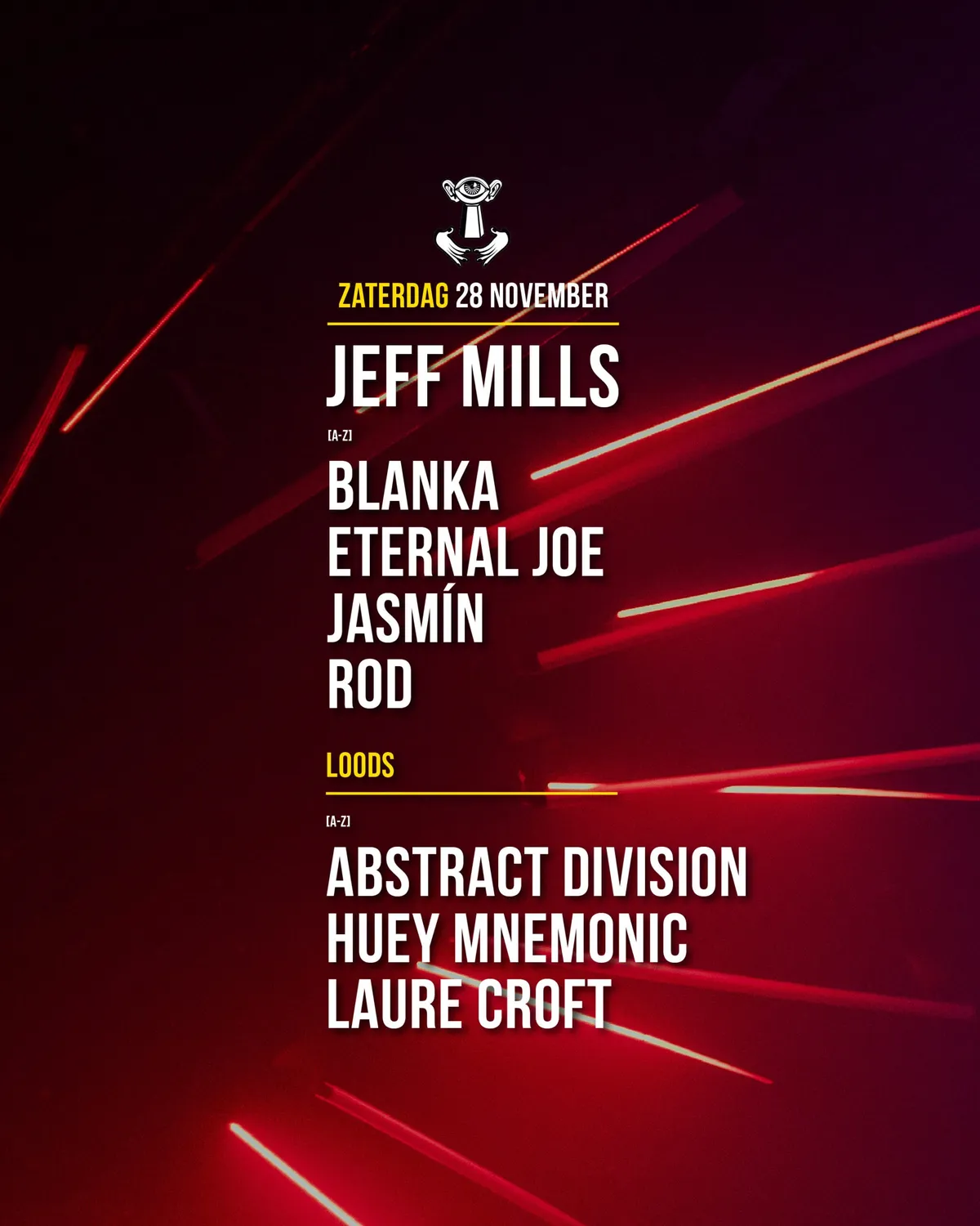 Jeff Mills / ROD / BLANKA & more at Thuishaven