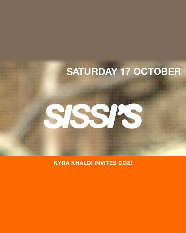 Sissi's Saturday w/ Kyra Khaldi invites Cozi at Sissi's Amsterdam