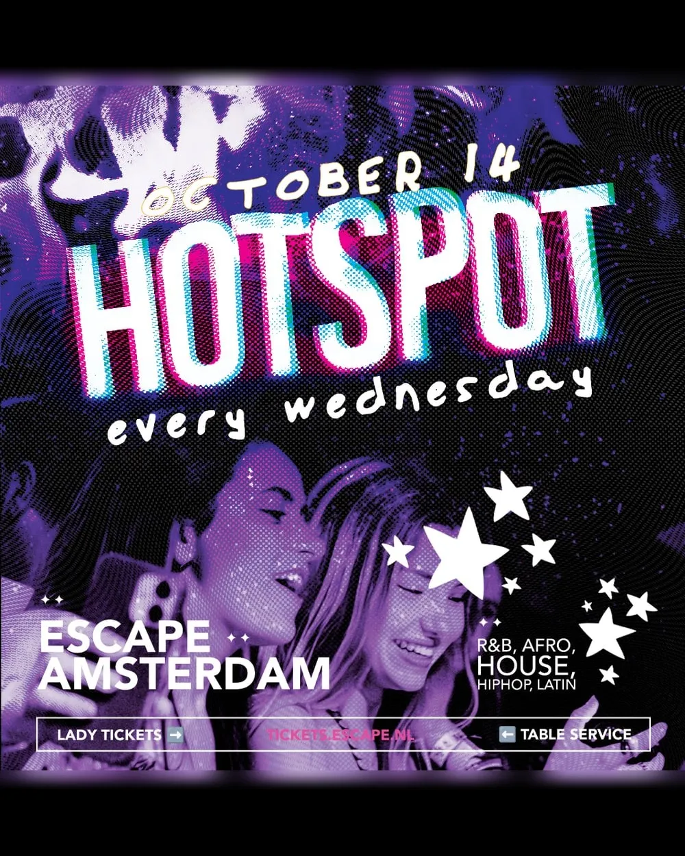 Amsterdam Hotspot at Escape