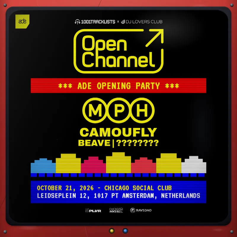 1001Tracklists x DJ Lovers Club pres. Open Channel ADE at Chicago Social Club
