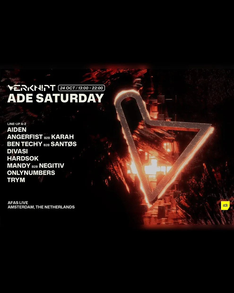 Verknipt ADE Saturday at AFAS Live