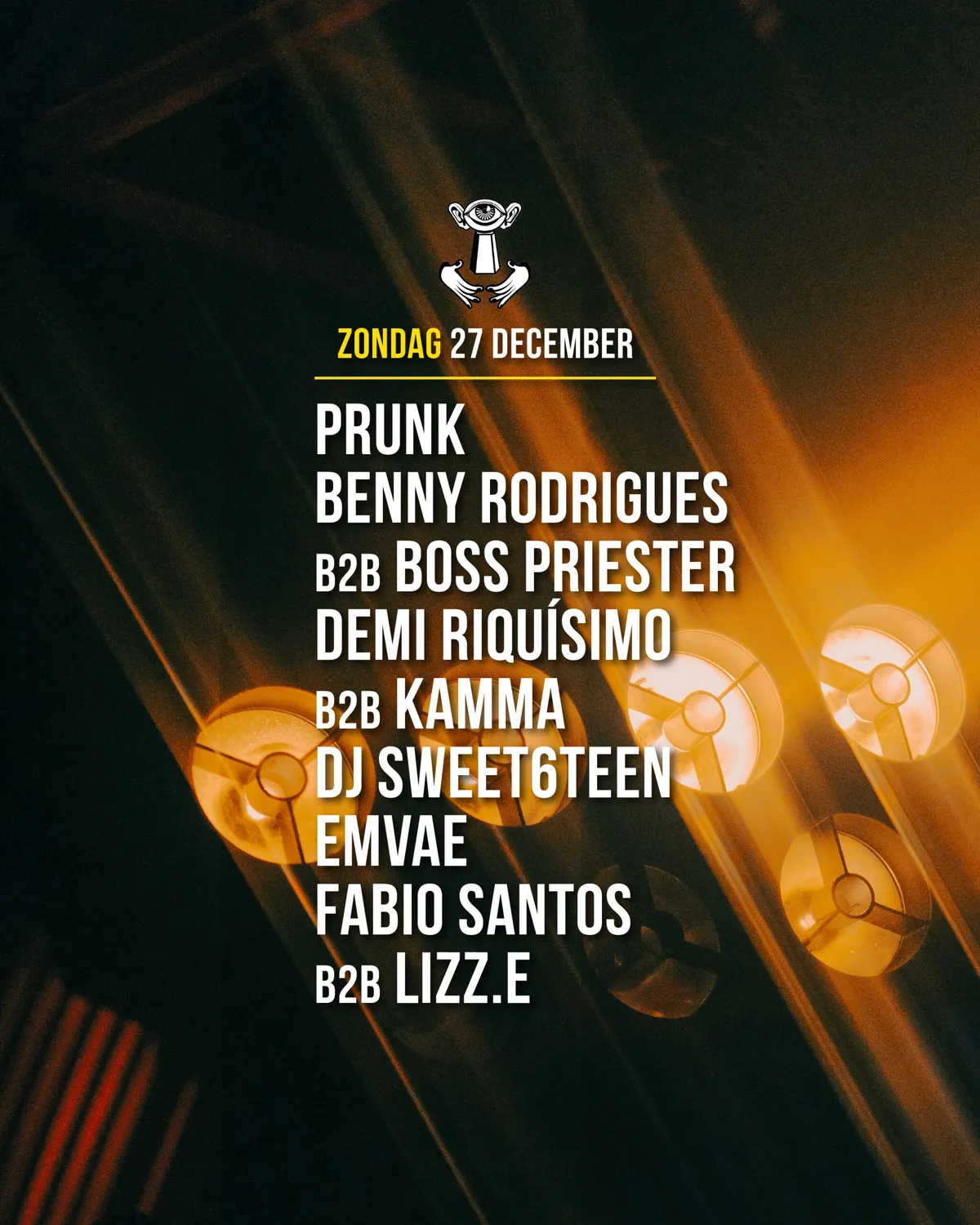 Prunk / Benny Rodrigues / Boss Priester & more at Thuishaven