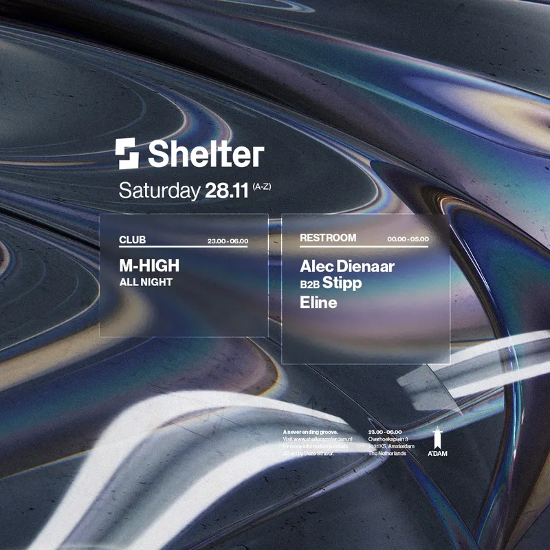 M-HIGH (all night) at Shelter