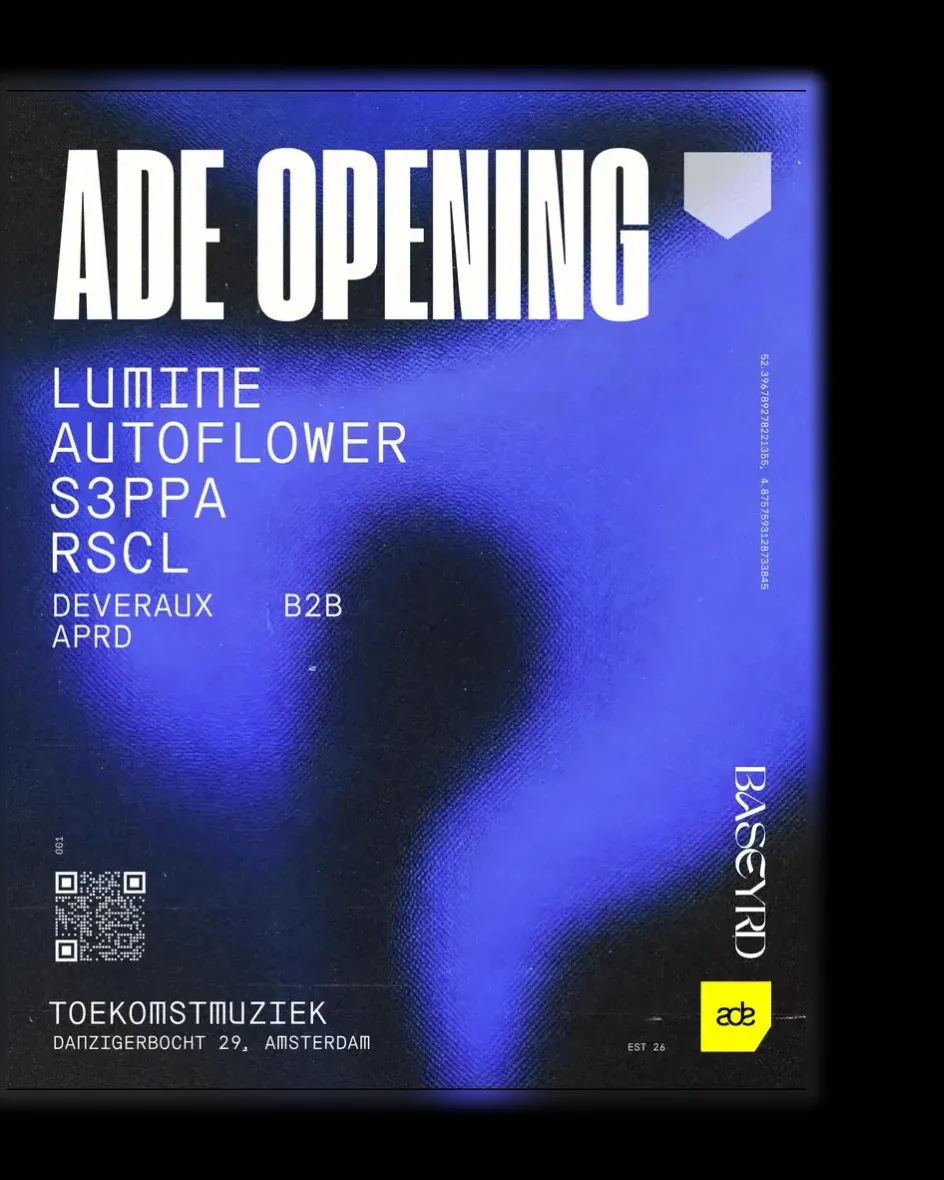 BaseYRD - ADE special at Toekomstmuziek
